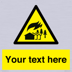 Custom Warning: Large scale fire zone